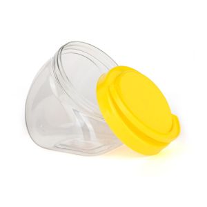 BPA FREE Large - Volume Clear Pet Jars Eco - Friendly Customized