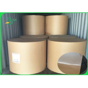 Eco - Friendly Kraft Paper PE Coated One Side And Two Sides FDA Certified