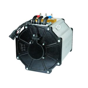 Highly Adaptable 16.6kW Synchronous Reluctance Motor for Electric Forklift