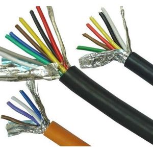 PE Insulation Muti Cores 450/750V 2.5mm2 Copper Conductor Braid Shielded Control