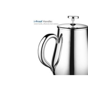 FDA LFGB Test 500ml French Press Coffee Pot With Filter For Coffee Brewing