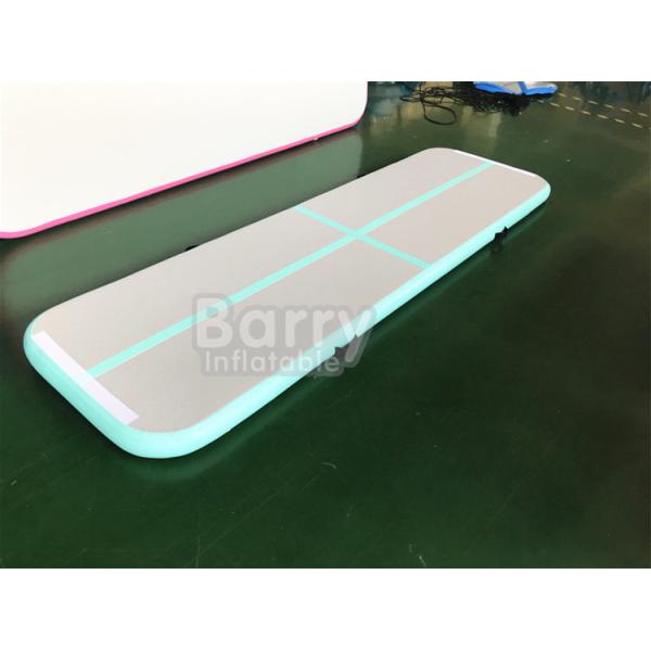 Home Inflatable Air Track Tumbling Gymnastics Mats / Customized PVC Sport Air