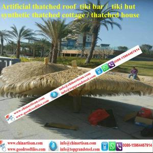 Wholesale Made in china New products cottage thatch roofing,synthetic thatch roof,artificial thatch roofing from china suppliers