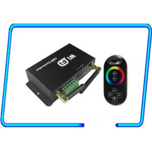 Wholesale Wifi wireless remote rgb led controller / intelligent led strip controller from china suppliers