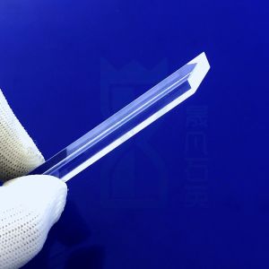 High Transparent Quartz Laminate With Slope Quartz Polished Sheet