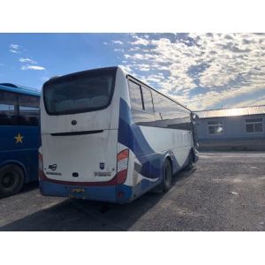 Used Coach Bus ZK6908 38 Seats Left Steering Yuchai Rear Engine Euro III Steel
