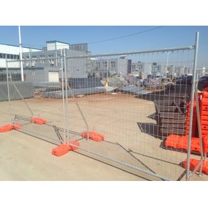OD40mm temporary fencing panels 2.1mx2.4m AS4687-2007 Mesh 60mm*150mm*2.5mm wire