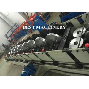 11 Rollers Down Spout Roll Forming Machine 6kw Power 2 Years Warranty