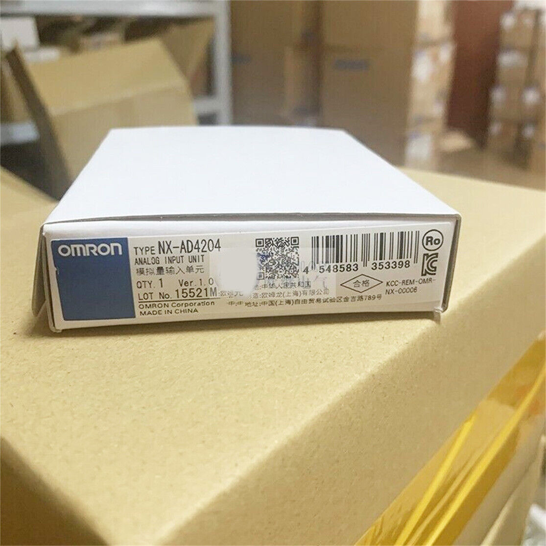 Wholesale NX-AD4204 Omron Programmable Automation Controller with Relay Outputs from china suppliers