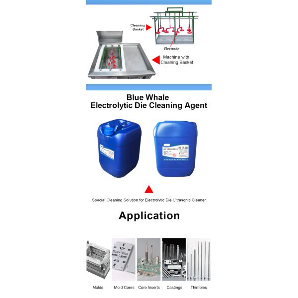 Single Tank Electrolytic Ultrasonic Cleaning Equipment For Mold Washing