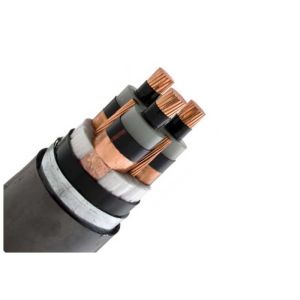 Lightweight Armored High Voltage Cable 3 Core With Bare Earth Copper Conductor