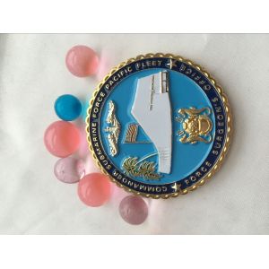 Wholesale Zinc alloy stamping engraved Custom Made Challenge souvenir coin from china suppliers