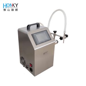 Portable Desktop Liquid Filling Machine With Piston Pump