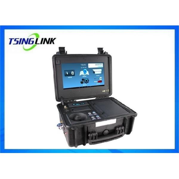 Fire Fighting Emergency Command System Mobile PTZ Camera Suitcase Smooth