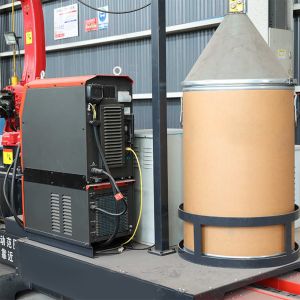 New Condition Metal Structures Steel Beam Robot Welding Line Automatic MIG