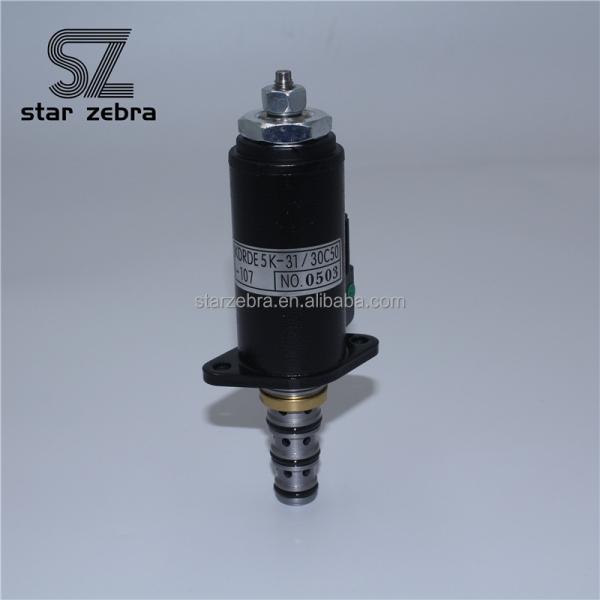 SK200-6E SK230-6E YB35V00005F1 30C50-107 Excavator Solenoid Valve with Design