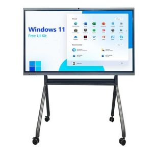 55 Inch Interactive Whiteboard 16 9 Aspect Ratio And 350cd/M2 Brightness For