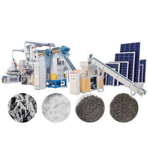Generation Mono Solar Panels Recycling Machine for Utility Scale PV Modules