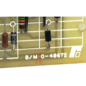 China RELIANCE 0-48672 Reliance Electric PC Tachometer Drive Board on sale