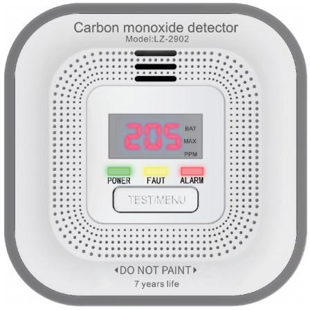 Power/fault/alarm Indicator Carbon monoxide alarm with Figaro Sensor and LED