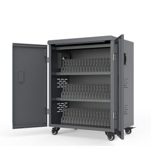 Wholesale School 8S Laptop Storage Classroom Charging Carts On Wheels 1105MM from china suppliers