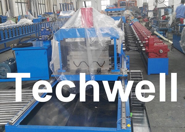 Quality Crash Barrier Guardrail Roll Forming Machine With Touch Screen for sale