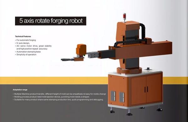 5 axis rotate forging robot Good Flexible Multi-joint Mechanical Robot Arm,High