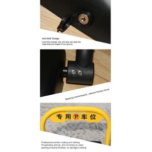 Workmanship Remote Parking Lock With Battery Options Max Height 460mm