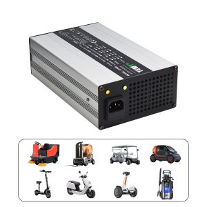 12A 60V AGM Lead Acid Battery Charger Automatic Intelligent Versatile