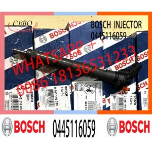 Genuine and new common rail piezo injector 0445116019 diesel injector 580540211