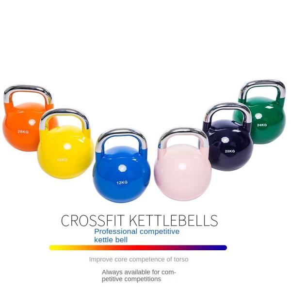 Private teaching of competitive kettlebells steel female household hip exercises