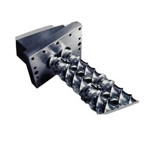 Twin Screw Extruder Segment Screw and Barrel For Plastic Machine