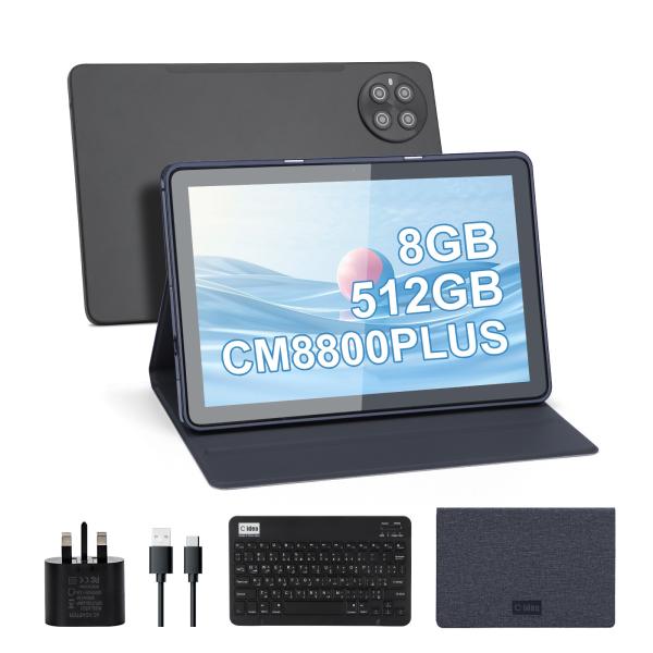 C idea 5G WiFi Android Touch Screen Tablet PC with Keyboard Mouse for School