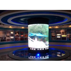 Magnetic Module Indoor Flexible Led Display Irregular Led Screen SMD3528 Type