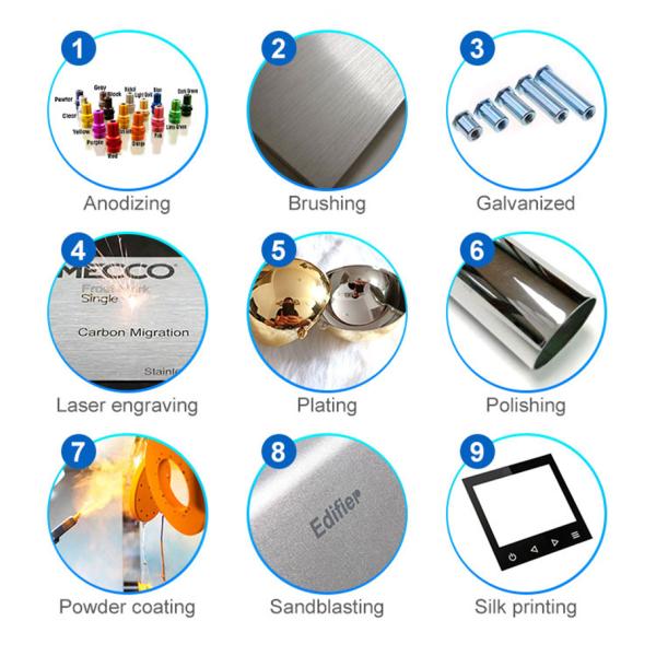 Customized Precision Die Cast Aluminum Components Case Cover