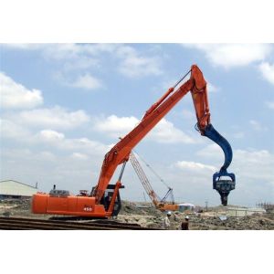 Crawler Excavator Boom Arm For PC235 Pile Driver Attachment