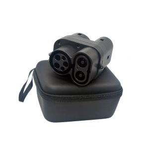 Wholesale CCS1 to CCS2 Adapter Connector for EV Car with Security Function Replace/Repair and Antiflaming Fireproof Rubber Hose from china suppliers