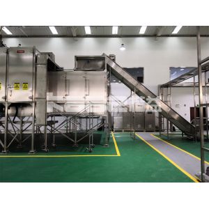 High Standard Continuous Belt Dryer Air Cooling