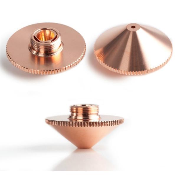 Type A Laser Cutting Nozzle Caliber 0.8mm-7.0mm Spray Copper Nozzles