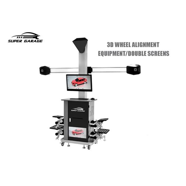 SG Truck Wheel Aligner , 3D Precision Alignment Equipment Automatically Target