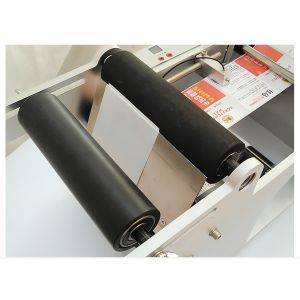Semi-Automatic Round Bottle Label Applicator with Date Printer