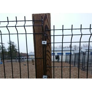 Wholesale Triangle Bend Wire Mesh Fence Corrosion Resistance With PVC Powder Coating from china suppliers