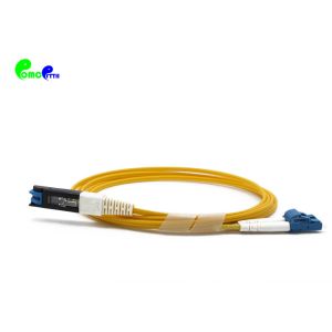 Single Model 3M VF45 - LC Fiber Optic Patch Cord SM 9 / 125 Duplex 2.0mm LSZH