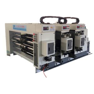 Corrugated Carton Small Box Printing Slotting Machine / Carton Making Printing
