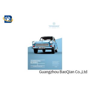 Car 3D Lenticular Poster Customized UV Printing Nontoxic Material High