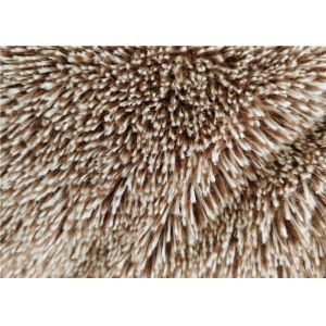 Customized Color Minky Plush Fabric 2Cm 100% Synthetic For Shoes Toys