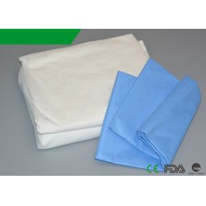 China Elastic Ends SMS Disposable Bed Sheets Protective 32 * 77 Inch For Emergency on sale