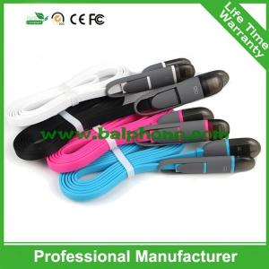 Wholesale New released Fashion 2 in 1 charging cable Series for iPhone and Android data cable from china suppliers