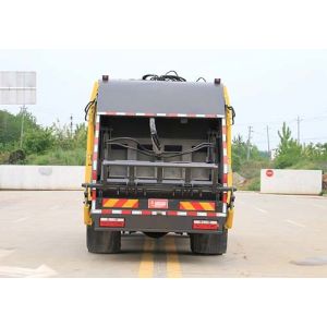 Electric Control Switch Compressed Garbage Truck Easy Operation Electric Garbage