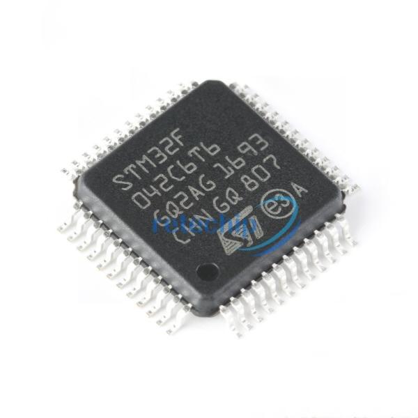 ARM based 32-bit MCU STM32F042C6T6 32 KB Flash ARM Microcontrollers 48 MHz CPU,